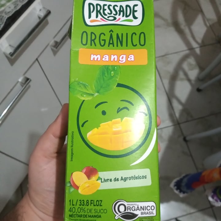 photo of pressade suco Suco Orgânico de Manga shared by @aripenribz on  24 Jul 2024 - review