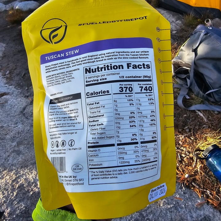 photo of Firepot Tuscan Stew shared by @mermont on  16 Oct 2024 - review