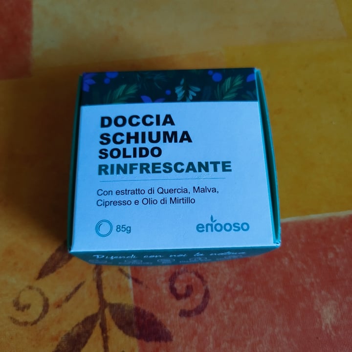 photo of Enooso Doccia Schiuma Solido Rinfrescante shared by @lauraemarco on  22 Apr 2024 - review