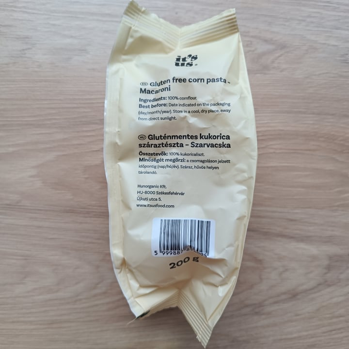 photo of it's us  Greta's corn pasta - Macaroni shared by @flowvegan on  21 May 2024 - review