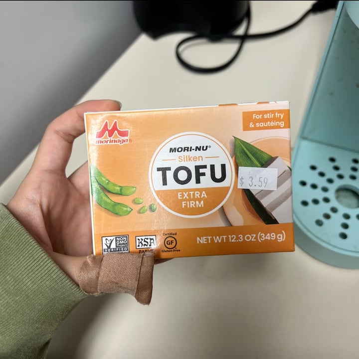 photo of Mori-Nu Extra Firm Silken Tofu shared by @aubreyj27 on  16 Apr 2024 - review