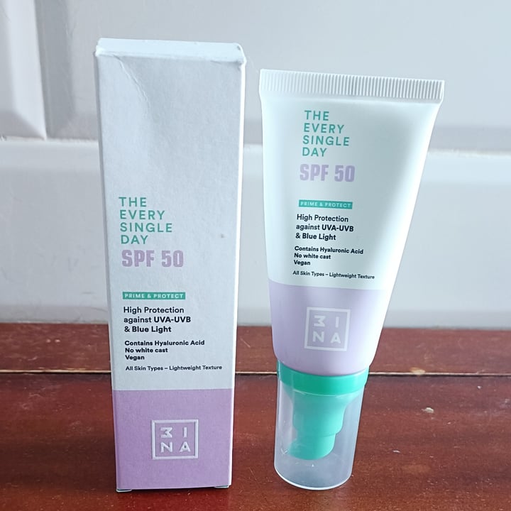 photo of MINA The Every Single Day Spf 50 shared by @felinavegana on  12 Jun 2025 - review