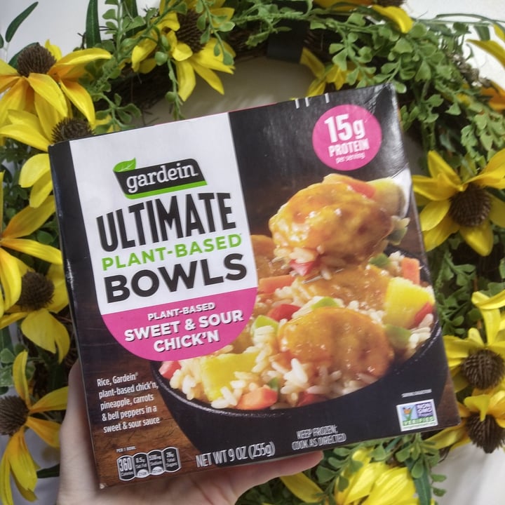 photo of Gardein Sweet & Sour Chick’n - Ultimate Plant-Based Bowls shared by @mewinabubble on  07 Nov 2023 - review