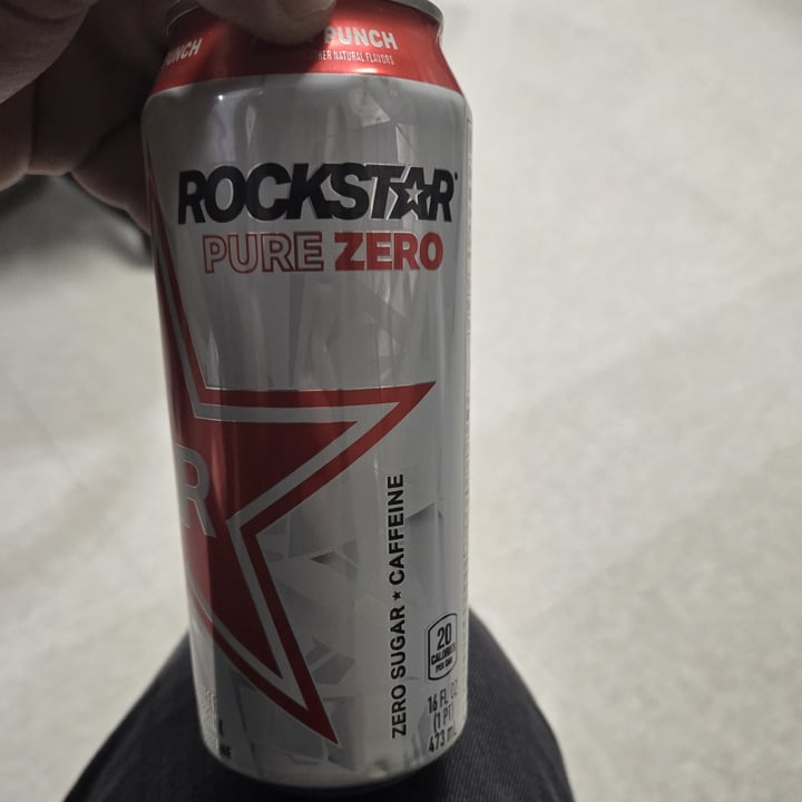 photo of Rockstar Energy Pure Zero Fruit Punch shared by @teknevra on  21 Jun 2024 - review