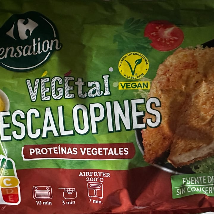 photo of Carrefour Sensation VEGEtal Escalopines shared by @supersarita85 on  03 Aug 2025 - review