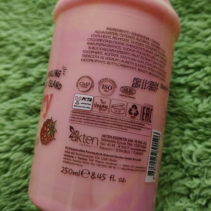 photo of Thalia natural beauty Raspberry Body Lotion shared by @artemisianera on  03 Jun 2025 - review