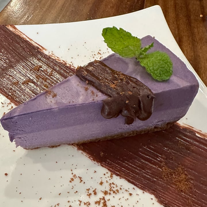photo of Beyond Sushi (W 56th Street) Ube Cashew Cheesecake shared by @lauramantoan on  14 Mar 2024 - review