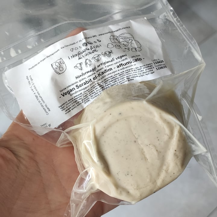 photo of I Nonformaggi di Luciente Vegan Calais Affumicato shared by @semidichia on  07 May 2025 - review