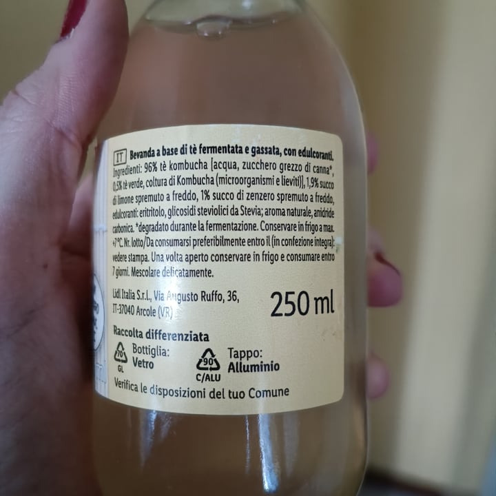 photo of VitAsia Kombucha Lemon & Ginger shared by @giudymorale on  12 Jun 2024 - review