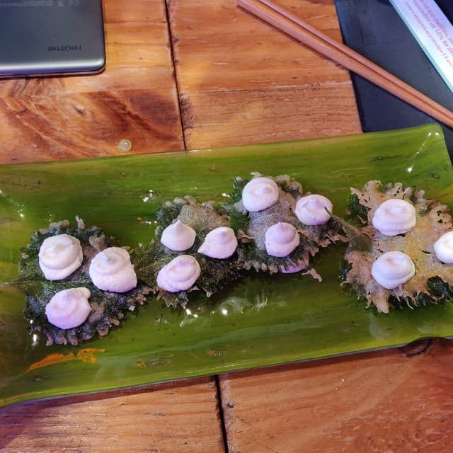 Photo of the dish “Shiso's Tempura”