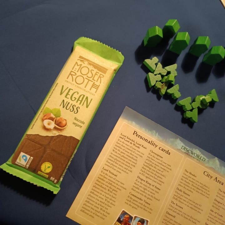 photo of Moser Roth Vegan Nuss shared by @flowvegan on  14 May 2024 - review