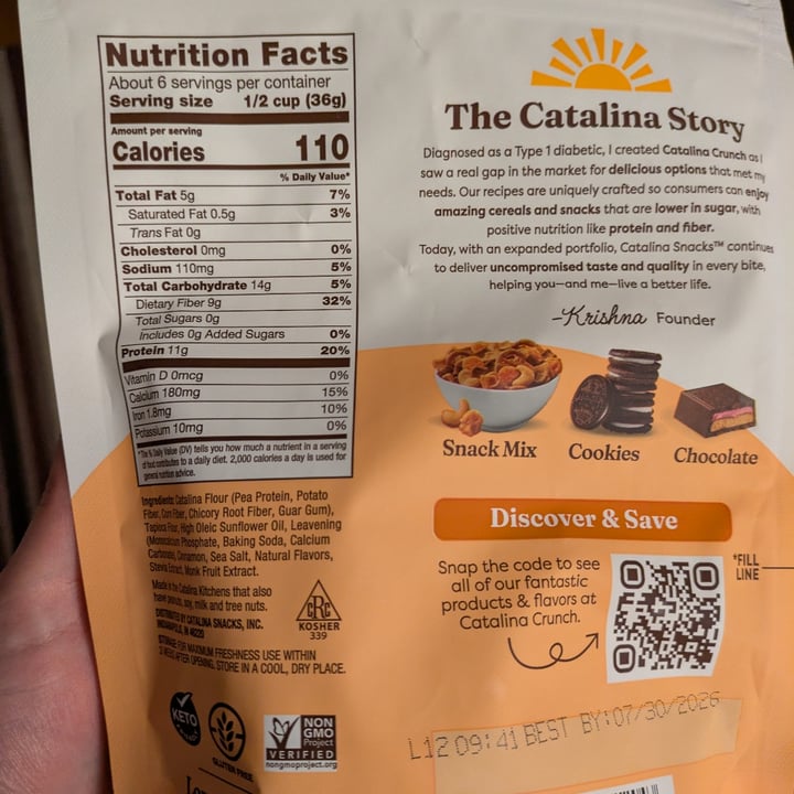 photo of Catalina Crunch Pumpkin Spice Cereal shared by @edav334 on  16 Sep 2025 - review