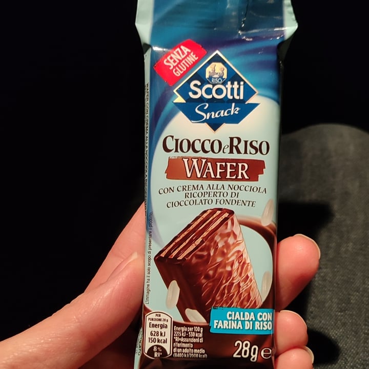 photo of Scotti snack Ciocco e riso wafer shared by @viveregreenn on  26 Dec 2023 - review