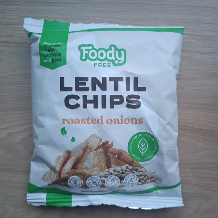 photo of Foody free lentil chips shared by @plantpowerpuffgirl on  29 Apr 2024 - review