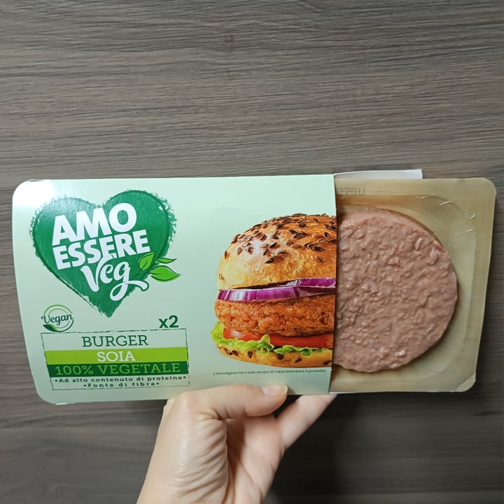 photo of Amo Essere Veg burger soia shared by @luce19 on  24 Dec 2023 - review