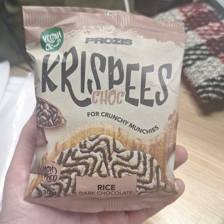photo of Prozis Krispees choc shared by @bessylabestia on  26 Mar 2025 - review