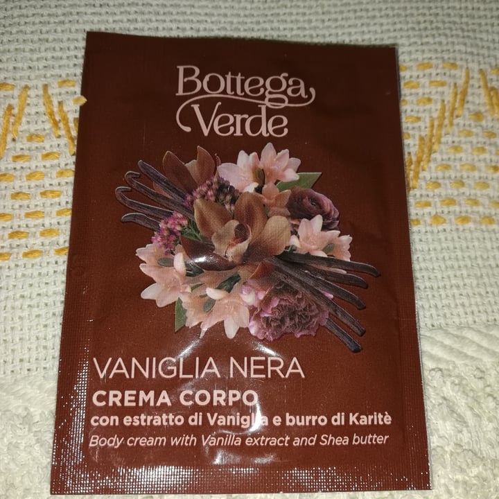 photo of Bottega Verde Crema Corpo Vaniglia nera shared by @edc85 on  20 Sep 2023 - review