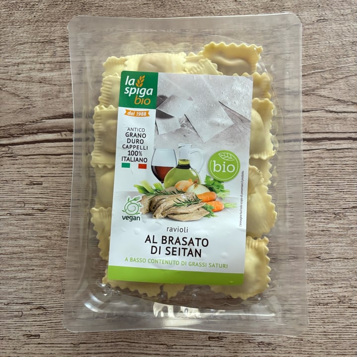 photo of La Spiga Bio Ravioli al brasato di seitan shared by @pier64 on  07 Jun 2025 - review