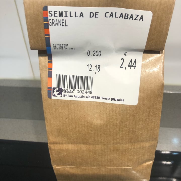 photo of Eroski Semilla de calabaza shared by @loula on  28 Apr 2024 - review