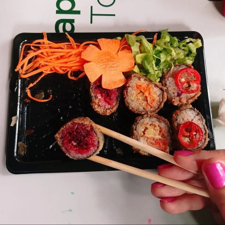 photo of Vegan Food PE sushi shared by @nickrodrigues on  30 Aug 2023 - review