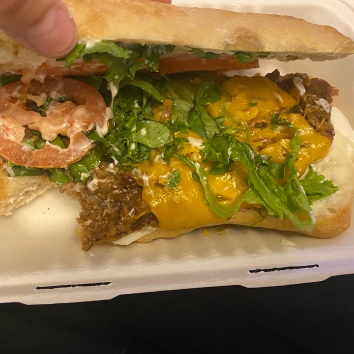 photo of Meta Burger chopped cheese shared by @krissyblackband on  17 Dec 2023 - review