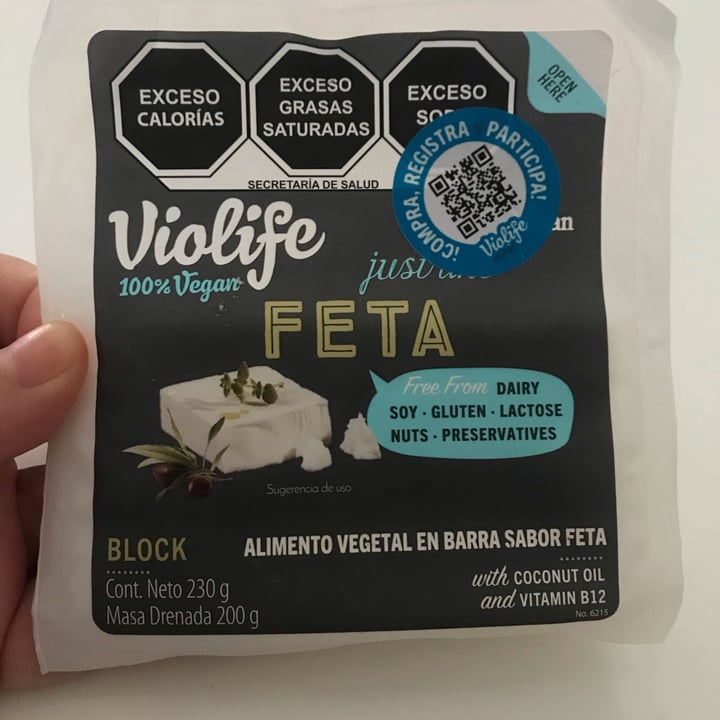 photo of Violife Feta Block - Greek White shared by @gabspp on  18 Feb 2024 - review