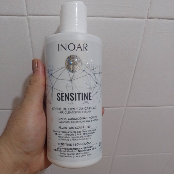 photo of Inoar Sensitine Creme De Limpeza Capilar shared by @izaju on  30 Aug 2023 - review