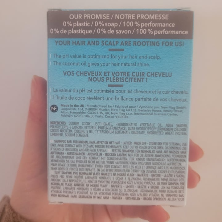 photo of Foamie  Coconut shampoo bar shared by @clairenrouge on  01 Jul 2024 - review