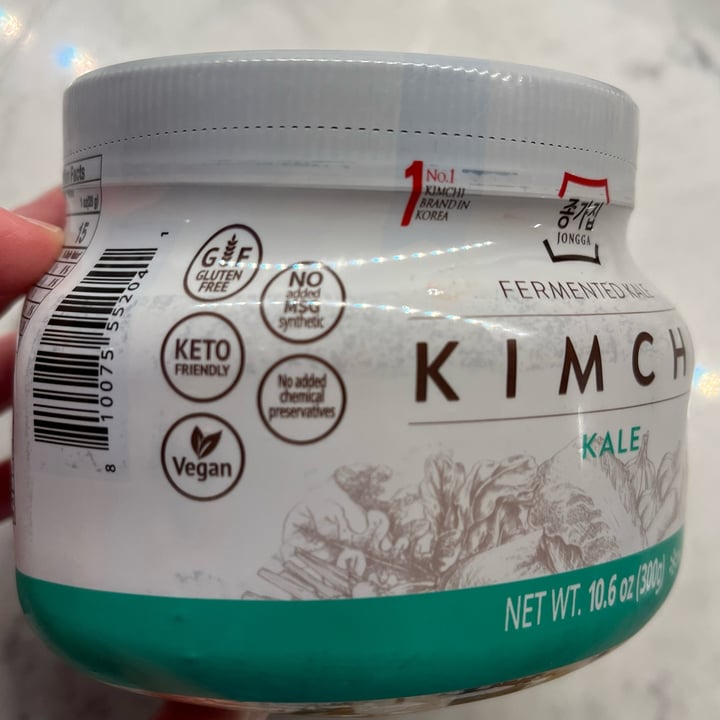 photo of Jongga Fermented Kale Kimchi shared by @alistar on  04 May 2024 - review