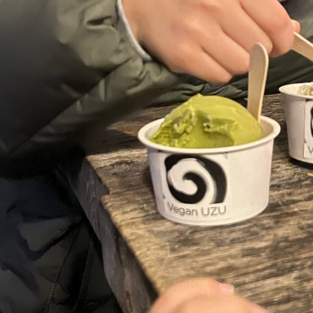 Photo of the dish “Vegan Matcha Gelato”
