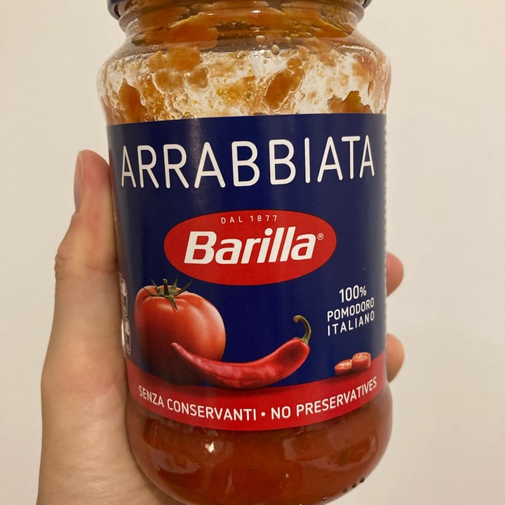 photo of Barilla Arrabbiata sauce shared by @aminacarli on  20 Sep 2023 - review