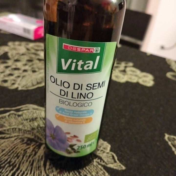 photo of Despar vital Olio Di Semi Di Lino shared by @matteoveg on  19 Nov 2023 - review