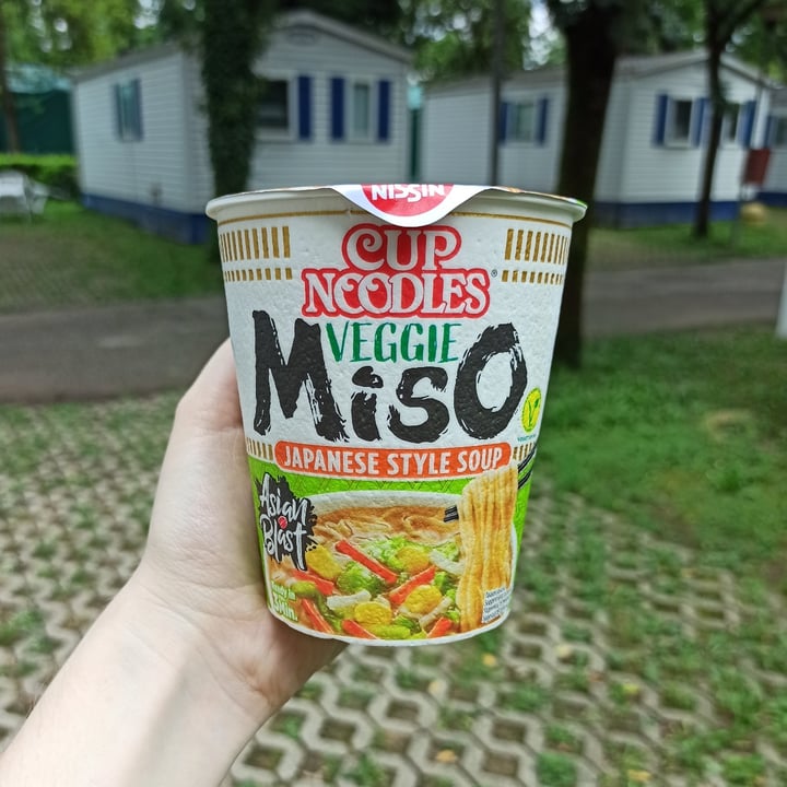photo of Cup Noodles Veggie Miso - Japanese style soup shared by @annalisaballerini on  14 Jul 2024 - review