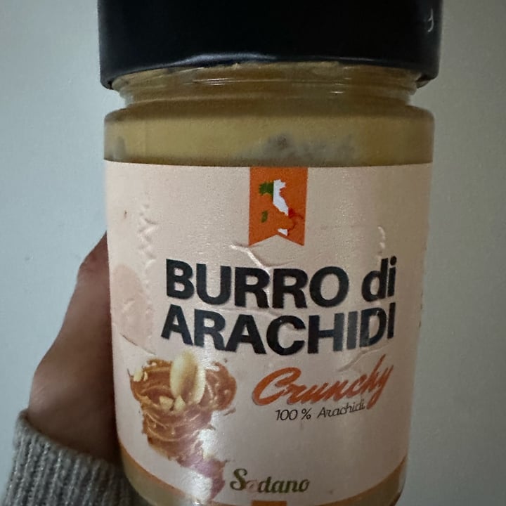 photo of Sodano group Burro Di Arachidi Crunchy shared by @marinaricettevegan on  06 Jan 2024 - review