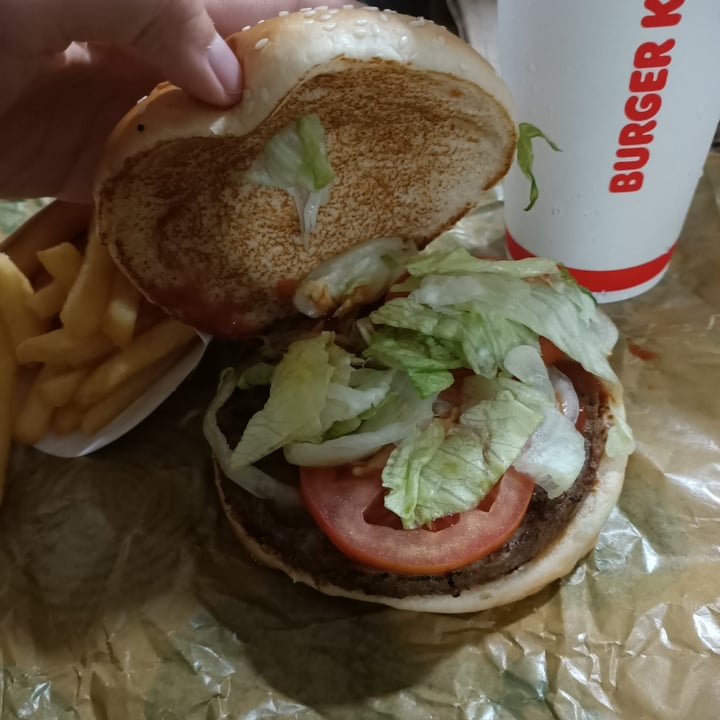 photo of Burger King Plant-Based WHOPPER shared by @ahungryveg on  07 Jan 2024 - review