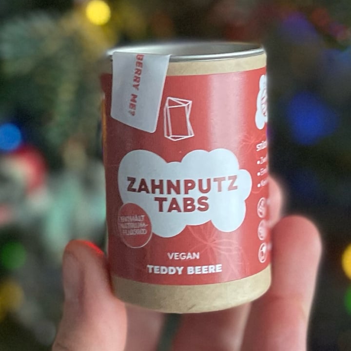 photo of Duschbrocken Zahnputztabs „Teddy Beere“ shared by @anneeinhorn on  25 Dec 2023 - review