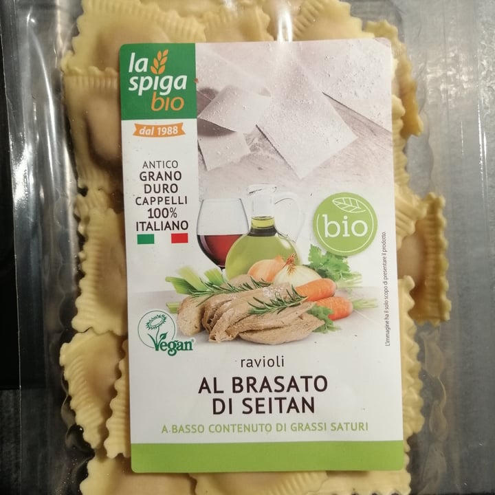 photo of La Spiga Bio Ravioli al brasato di seitan shared by @aliroc92 on  15 May 2024 - review