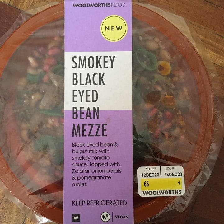 photo of Woolworths Food Smokey Black Bean Meze shared by @sylvacharm on  24 Dec 2023 - review