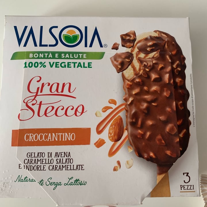 photo of Valsoia Gran Stecco Croccantino (Avena, Caramello Salato E Mandorle Caramellate) shared by @gmal on  21 Aug 2023 - review