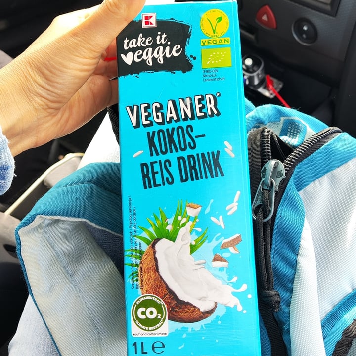 photo of Kaufland Take it Veggie coconut rice drink shared by @goe on  25 Apr 2024 - review