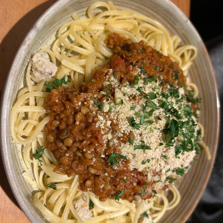 photo of The beach Lentil Bolognese Linguini shared by @jahanb on  14 Sep 2025 - review