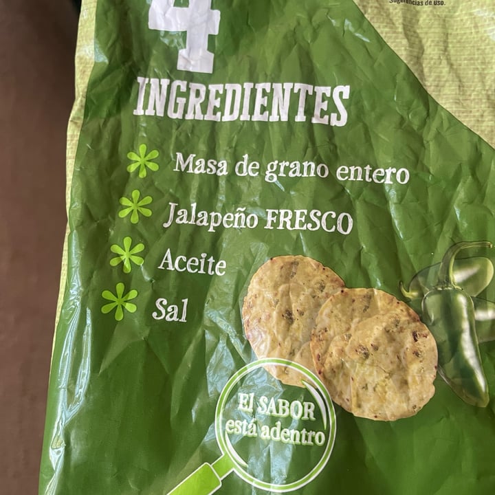 photo of The Better Chip Jalapeño Whole Grain Chips shared by @veganads on  30 Dec 2024 - review