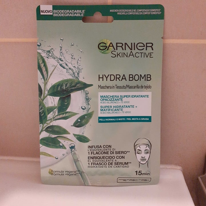 photo of Garnier Hydra Bomb Maschera Super Idratante Opacizzante shared by @cats-01 on  16 Sep 2023 - review