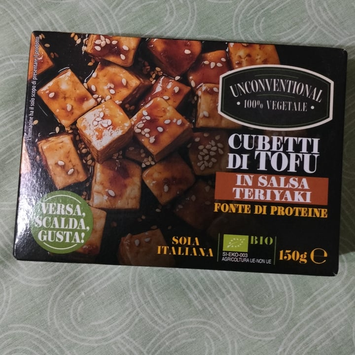 photo of Unconventional Cubetti Di Tofu In Salsa Teriyaki shared by @bloodymaryai on  22 Sep 2025 - review