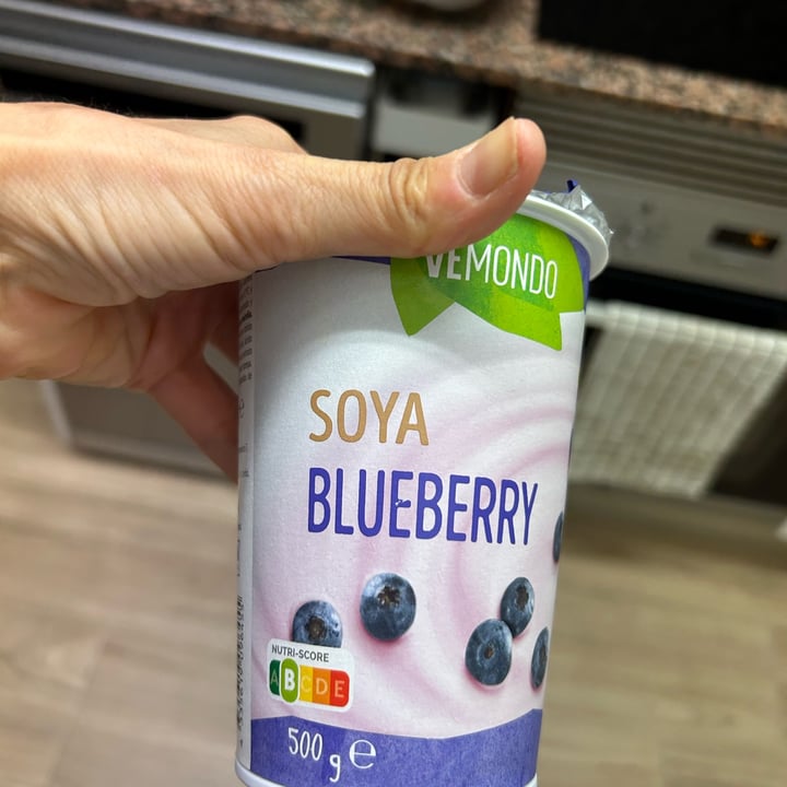 photo of Vemondo yogur soya blueberry shared by @veganmili on  16 Sep 2025 - review