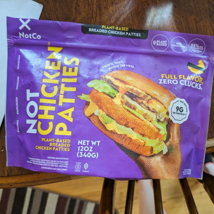 photo of NotCo Not Chicken Patties shared by @edav334 on  27 Apr 2024 - review