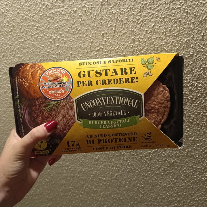 photo of Unconventional Burger Vegetale Classico - Classic Burger shared by @bdpveg on  13 Jul 2025 - review