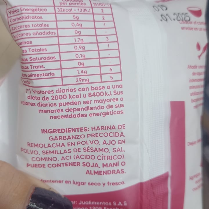 photo of Pop Hummus remolacha shared by @mailuu on  09 Jun 2024 - review
