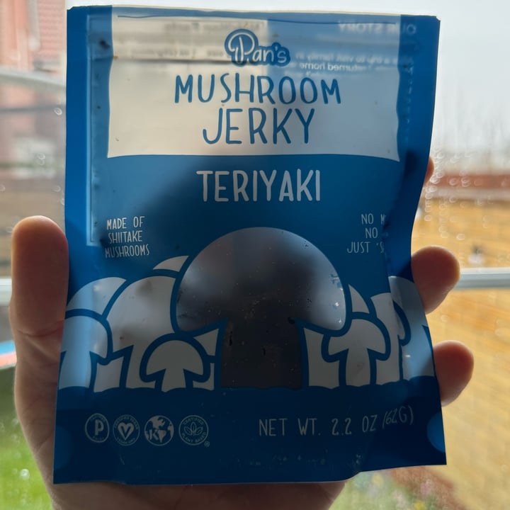 photo of Pan's Mushroom Jerky Mushroom Jerky Teriyaki shared by @leevardy on  10 Mar 2024 - review