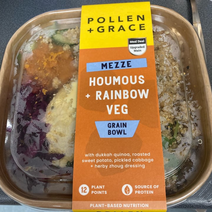 photo of Pollen + Grace Houmous and Rainbow Veg Grain Bowl shared by @joanne71 on  01 Jul 2024 - review